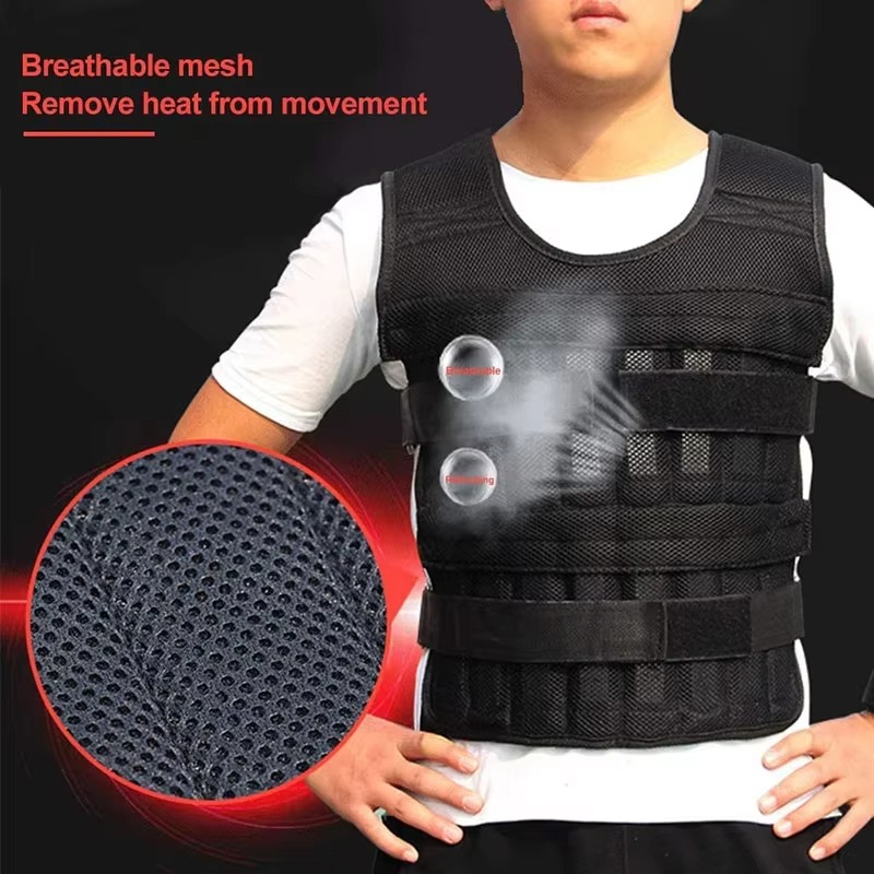 Adjustable Fitness Weight Vest for Enhanced Strength & Endurance Training