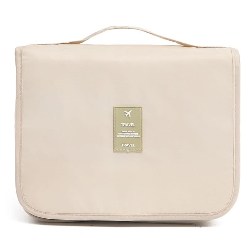 Roll-Up Travel Makeup Bag with Hook