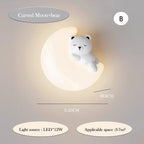 PandaGlow Lamp - Cute LED Wall Light for Children