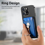 Leather Magsafe Phone Wallet Holder