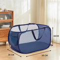 Foldixa Laundry Basket | Pop-Up Design & Foldable | With Side Pocket | Single or Double Variant