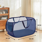 Foldixa Laundry Basket | Pop-Up Design & Foldable | With Side Pocket | Single or Double Variant