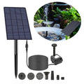 Solar Fountain SOLAQUA | 6-in-1 Set with 4 Nozzles | Without Power Connection | For Pond & Garden