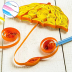 Quilling Paper Tool Set with Slotted Pen, Tweezers, Needle Pins, and Craft Accessories – 7, 6, or 12 Piece Kit