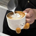 Happy Cute Face Ceramic Mug