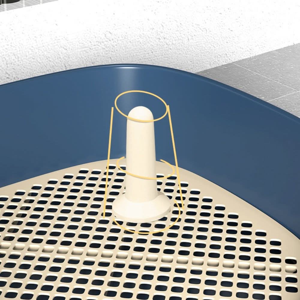 Toilet Trainer for Puppies with Anti-Splash Rim