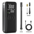 Air Compressor AIRTORO | Rechargeable & Cordless | For Car, Bicycle & Balls | With Power Bank Function