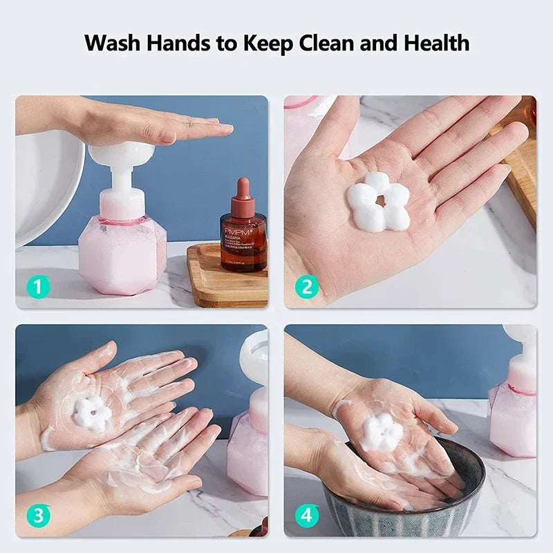 Refillable FloraFoam Soap Dispenser