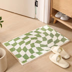 Checkerboard Bathroom Mat