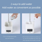 Multifunctional smart hydroponic plant pot with calendar, diffuser and desk lamp