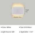 LumiEra Modern LED Wall Lamp | Stylish Design | Warm White Light for Bedroom, Hallway & Bathroom