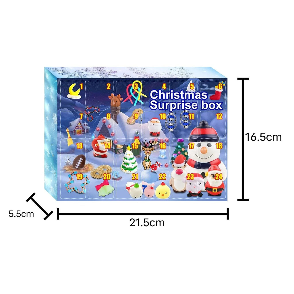 WinterWunder – Adventskalender Geschenkbox met 24 Verrassingen