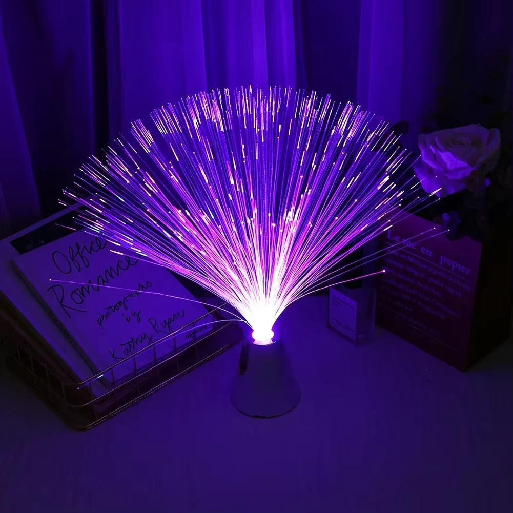 Multicolor LED Fiber Optic Starlight Lamp