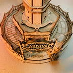 Wooden 3D Puzzle DIY Carnival Tower Kit