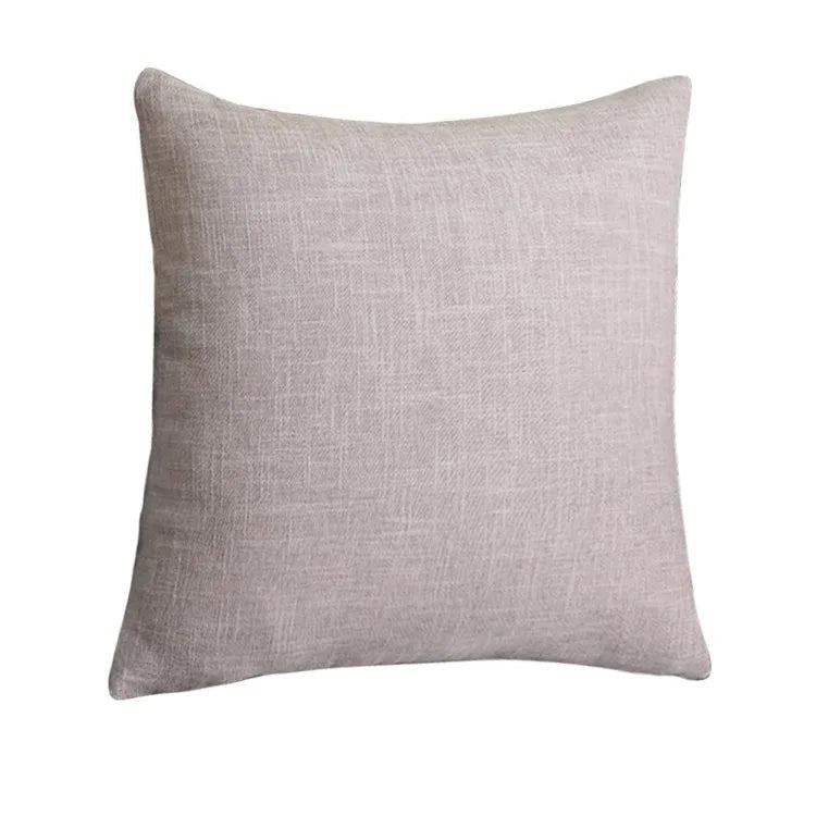 Cotton Linen Pillowcases for Decorative Couch and Chair Cushions
