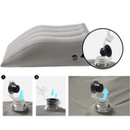 Inflatable Foot & Back Elevating Travel Pillow
