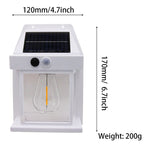 Solar LED Smart Energy Wall Lamp