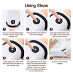 Hot Compress Electric Triple Mode Ergonomic Hand Massager