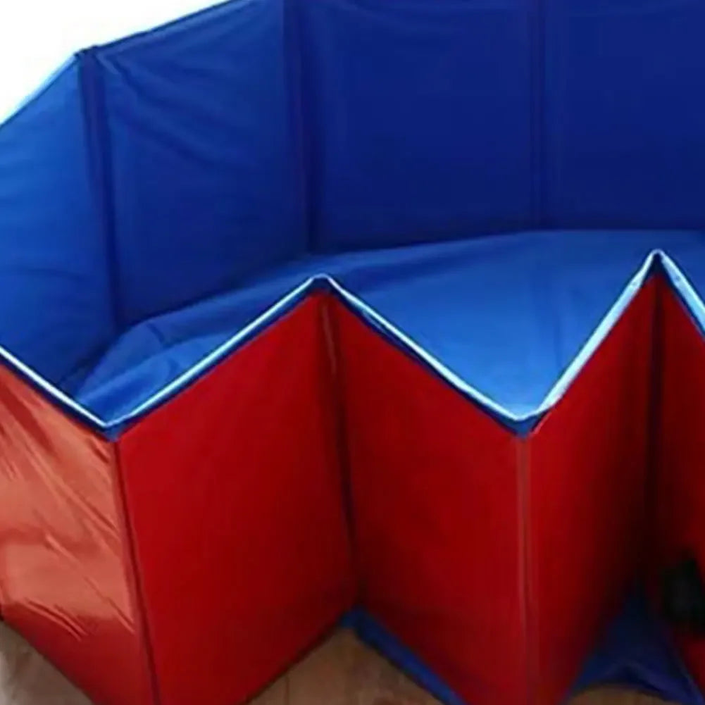 Foldable PVC Dog Pool with Drainage Valve
