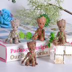 Cartoon Large Miniature Figure: Playful Office Decoration