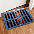 Creepy Halloween Doormat – Non-Slip Door Mat with Pumpkin and Ghost Design for the Entrance Area