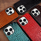 Cosmo genuine leather iPhone case