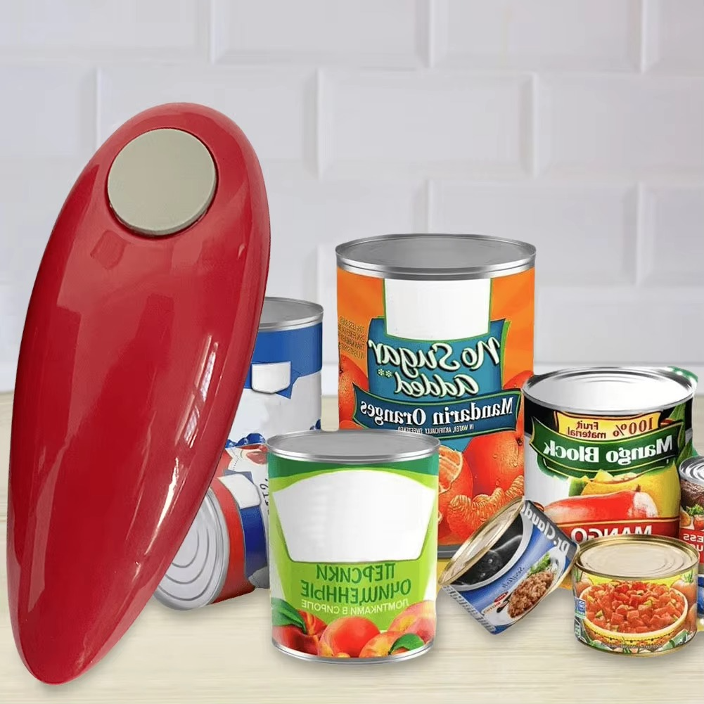 Dual-Function Electric & Manual Jar Opener