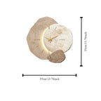 Scandinavian Luxurious Wall Clock – Modern Design with Lighting