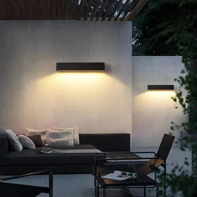 Solar Wall Light Solavella | 16 LEDs | Super Bright & Waterproof | For Garden, Balcony & House Wall | Warm & Cool White