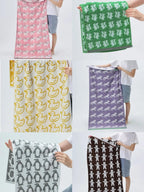 Reversible Animal Print Cotton Towel