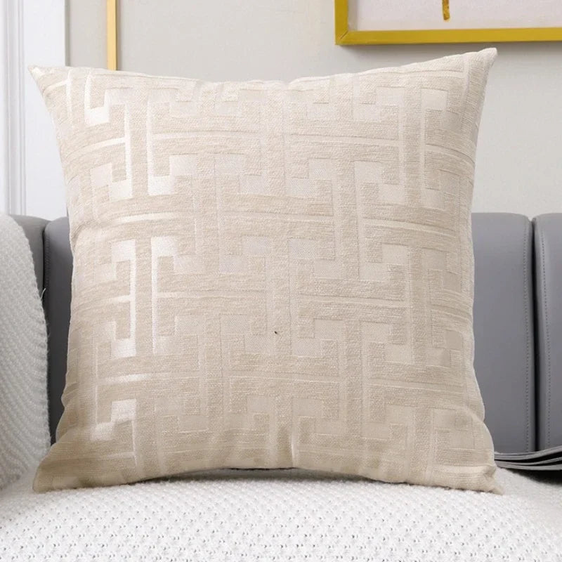 Embroidered Cushion without Filling for Sofa and Living Room