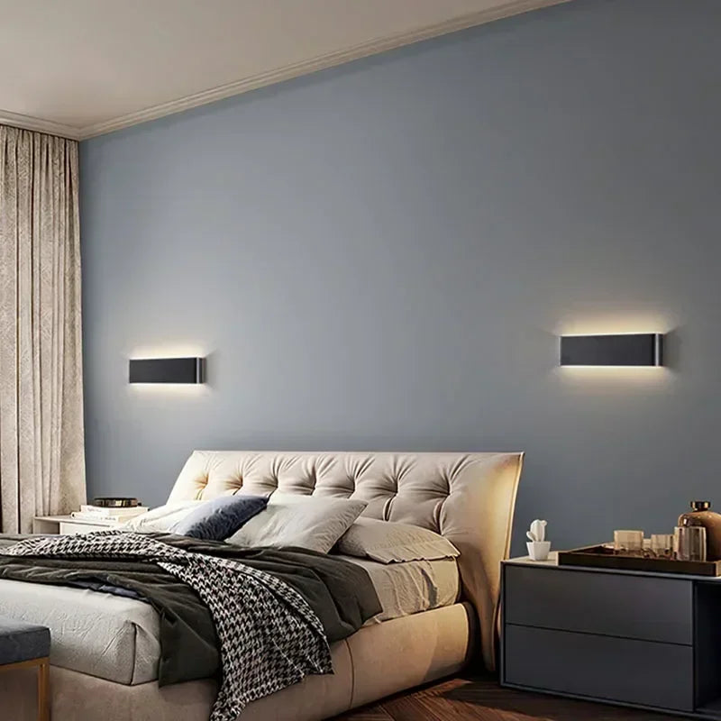 LumiEra Modern LED Wall Lamp | Stylish Design | Warm White Light for Bedroom, Hallway & Bathroom