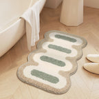 Geometric Tufting Bath Mat