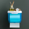 Wall-Mounted Toilet Paper Holder | With Shelf & Waterproof Box | Modern & Space-Saving