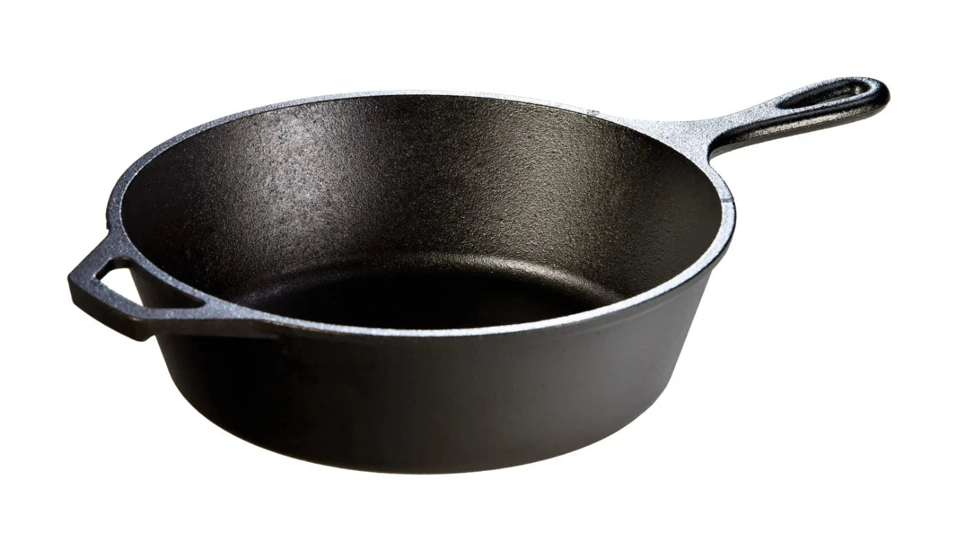 Lodge Cast Iron 10.25" / 3.2 Liter Seasoned Deep Skillet