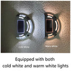 Lumivance Solar-Step Light 2-in-1 | Warm White & Cool White | Waterproof IP65 | For Outdoors, Steps, Pathways & Driveway