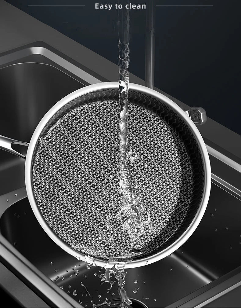 SmartSlick - Antibacterial Oil-Saving Cooking Pan with Non-Stick Coating
