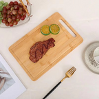 Premium Dual-Purpose Wooden Chopping and Serving Board