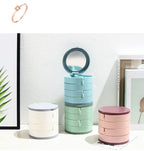 Multi-Layer Rotating Jewelry Organizer Storage