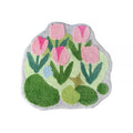 Colorful Tufted Tulip Rug