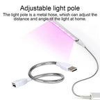 LED Plant Light GrowNova FlexLight | USB Plant Light 5V | Full Spectrum with Flexible Arm | For Indoor Greenhouse & Hydroponics