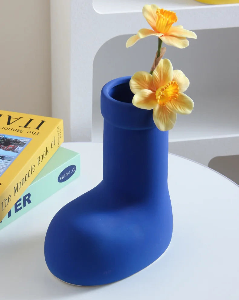 Ankle Boots Vase