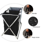 Practical laundry sorter with 3 compartments