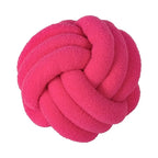 Boucle Rope Knot Ball Cushion