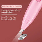 Groomily Pet Clipper with LED Light | Stainless Steel Precision Head | For Face, Legs, and Ears | Quiet and Handy