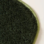 Long Tufting Moss Bedroom Rug