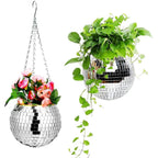 GlowSphere Lunara | Disco Plant Hanger | Retro Design | For Boho & Urban Jungle Styles