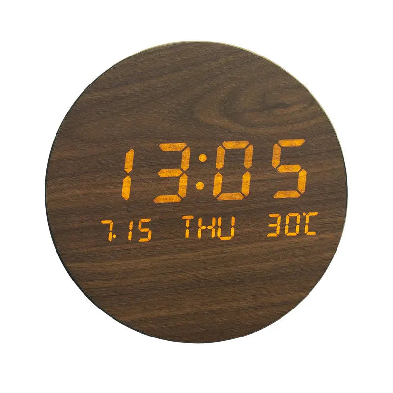 Eco-Friendly LED Alarm Clock for Office