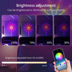RGBIC Fireworks String Lights | Bluetooth & Music Control via App | 5V USB Dream Color Garland for Party, Wedding & Christmas | Aurafyre