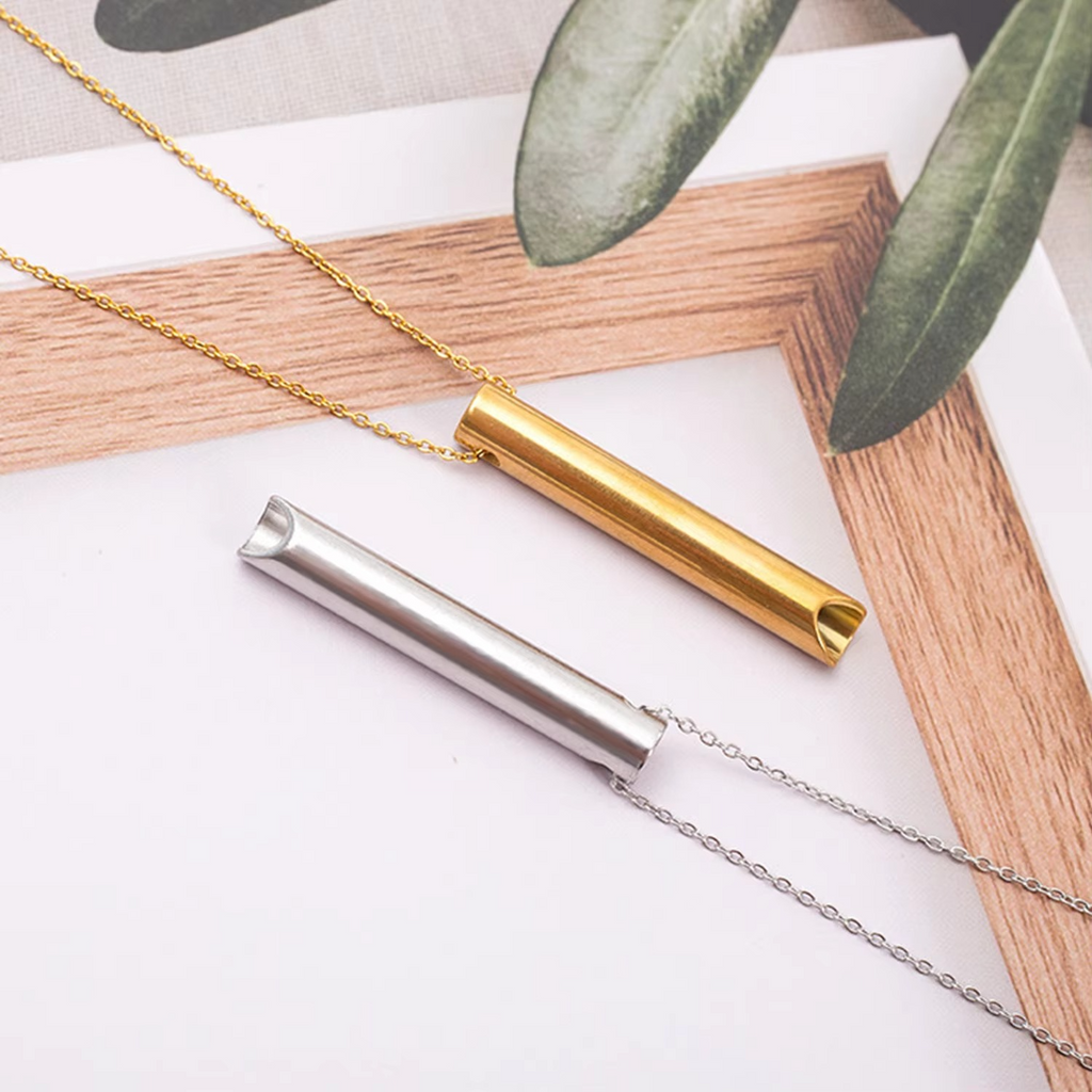 Mindful Breathing Necklace for Relaxation and Anxiety Relief
